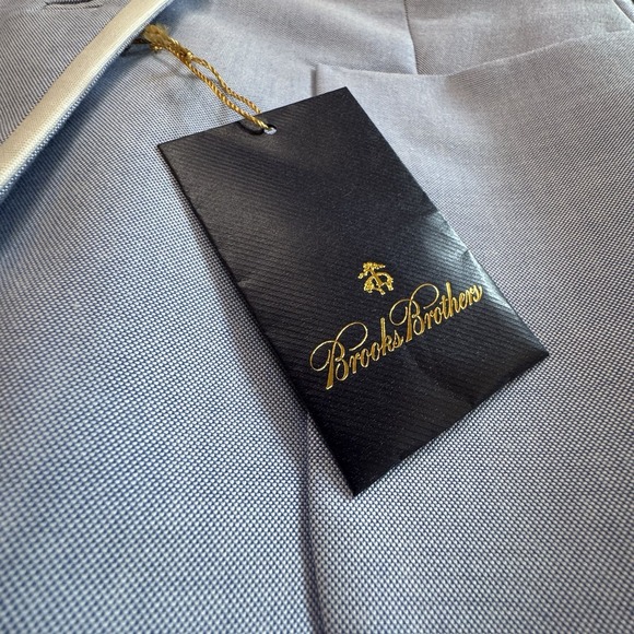 Women's‎ Brooks Brothers Supima Cotton Jacket Size 10 Blue Nautical - Picture 8 of 11